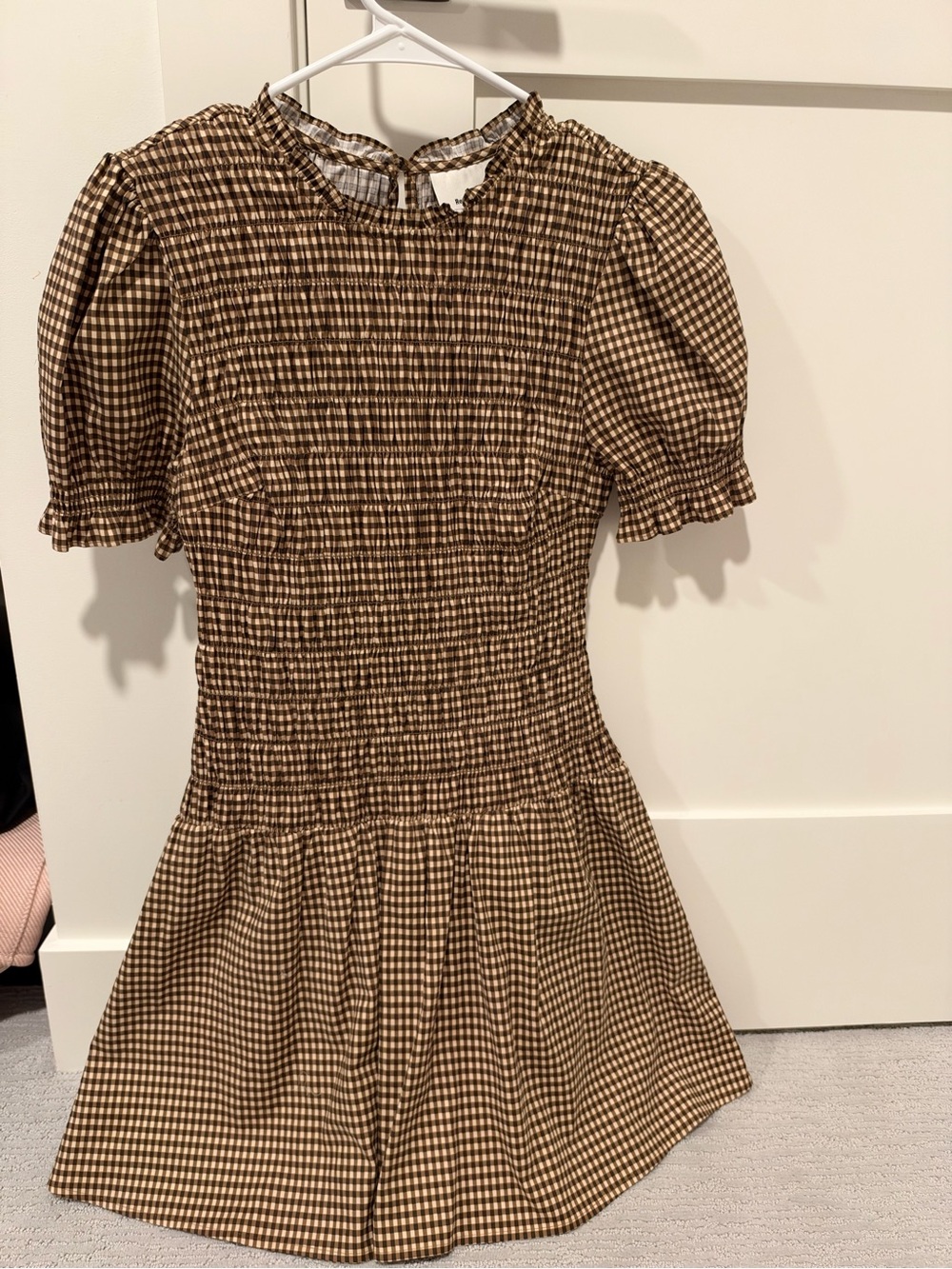 reformation gingham dress